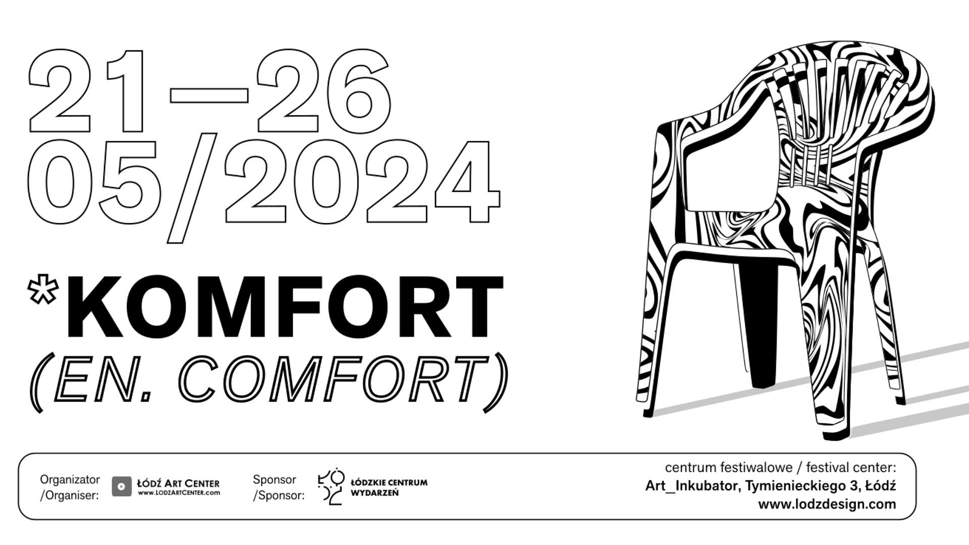 Czym jest komfort w dzisiejszym świecie? Odpowiedź znajdziemy na Łódź Design Festival 2024 