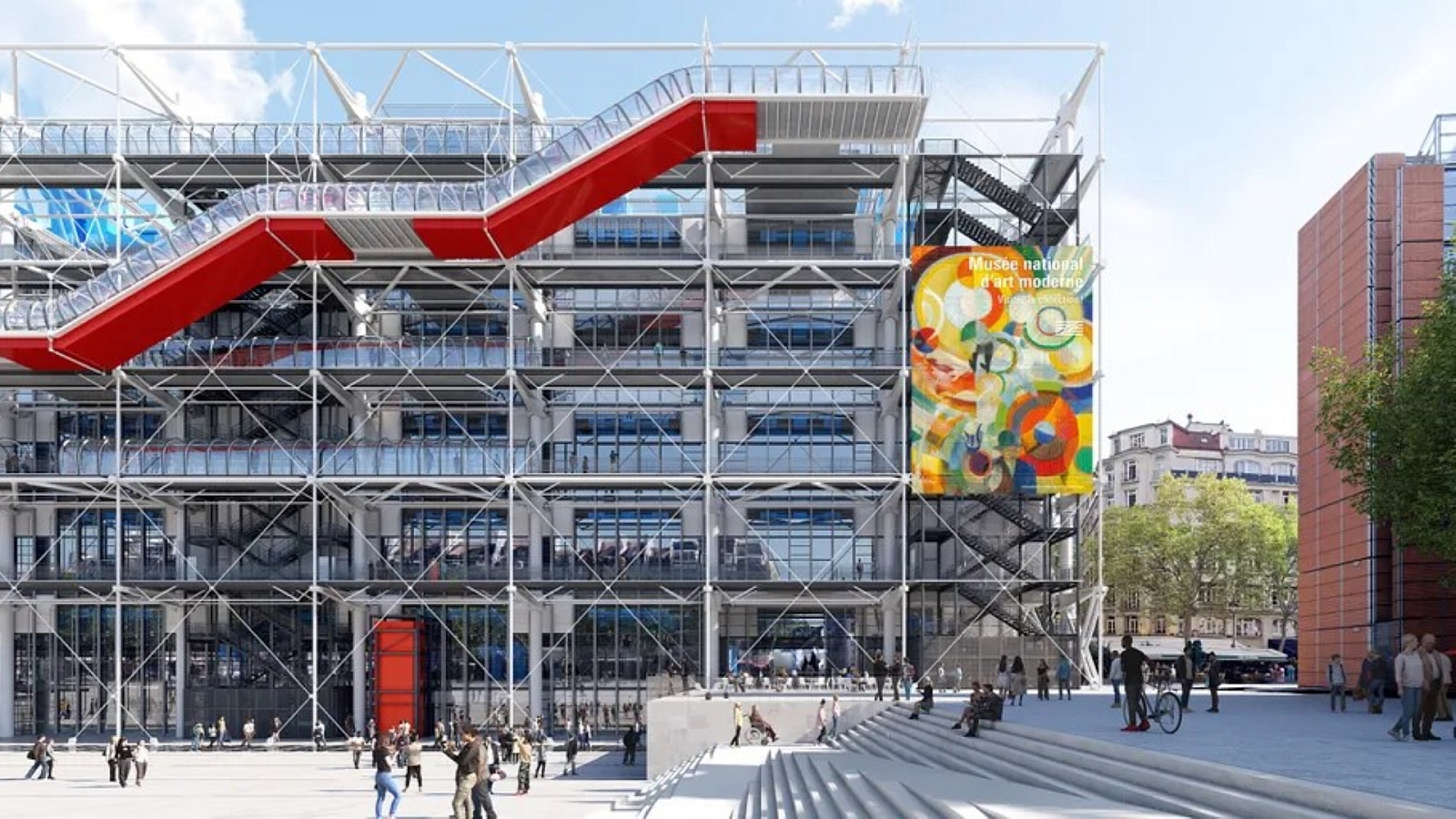 Centrum Pompidou po ponad pięćdziesięciu latach od otwarcia czeka rewitalizacja