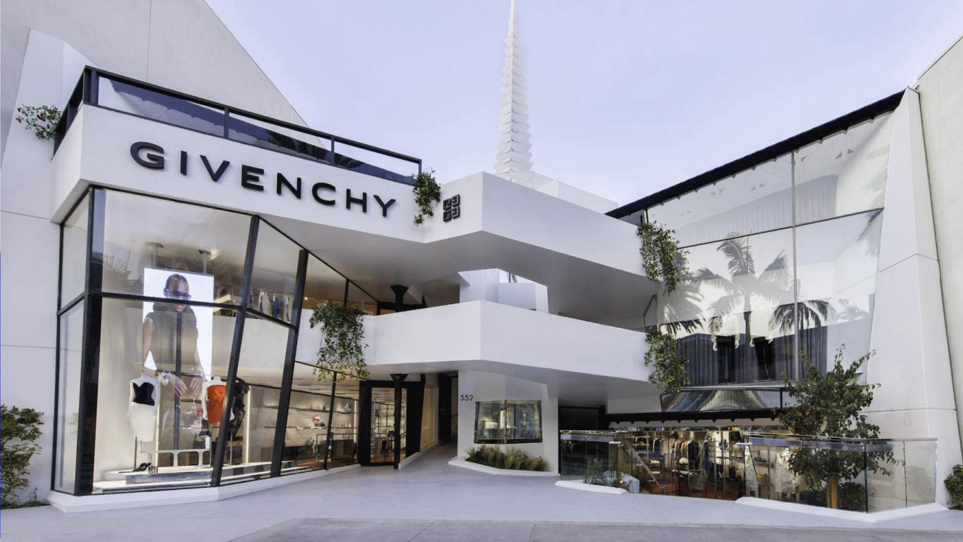 Givenchy otwiera luksusowy butik w Los Angeles. Budynek zaprojektował Frank Lloyd Wright