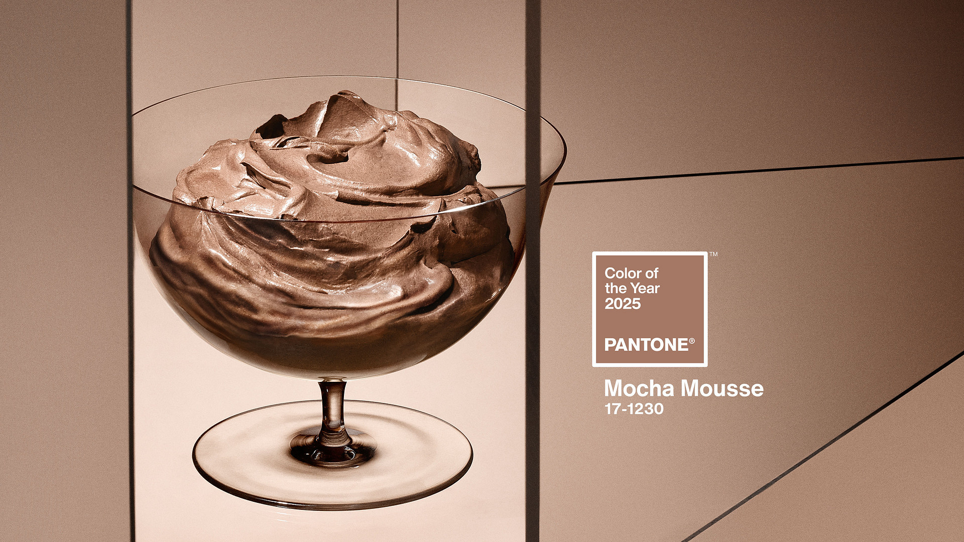 Witamy nowy kolor roku 2025 PANTONE 17-1230 Mocha Mousse!