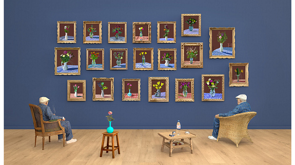„David Hockney 25” w paryskiej Fondation Louis Vuitton