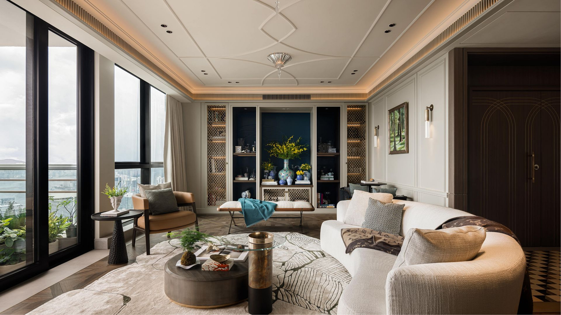 Luksus oswojony – apartament w Hongkongu inspirowany klimatem wakacyjnych kurortów
