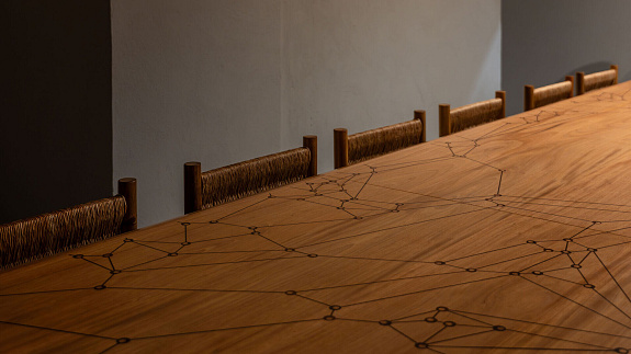 Laboratorium z lnianymi serwetkami