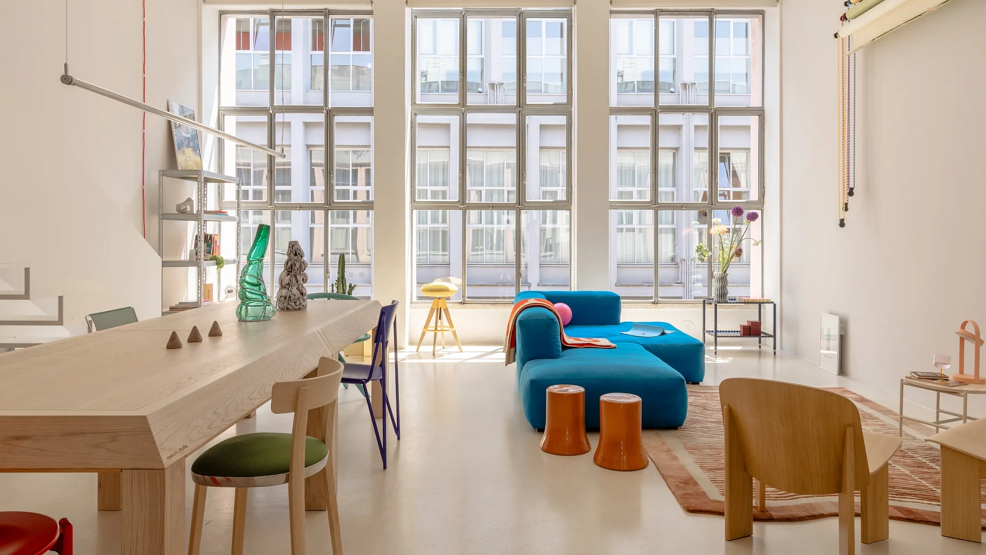 Nowojorskie inspiracje we włoskim wydaniu, czyli loft w Mediolanie