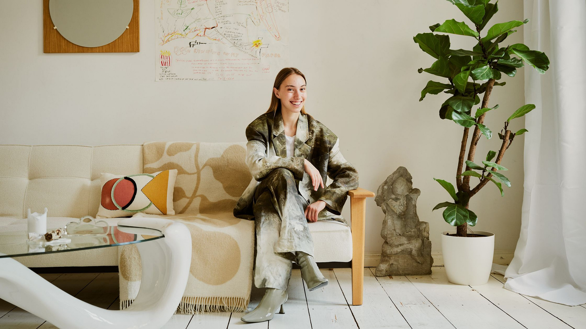 Mieszkanie modelki w Berlinie