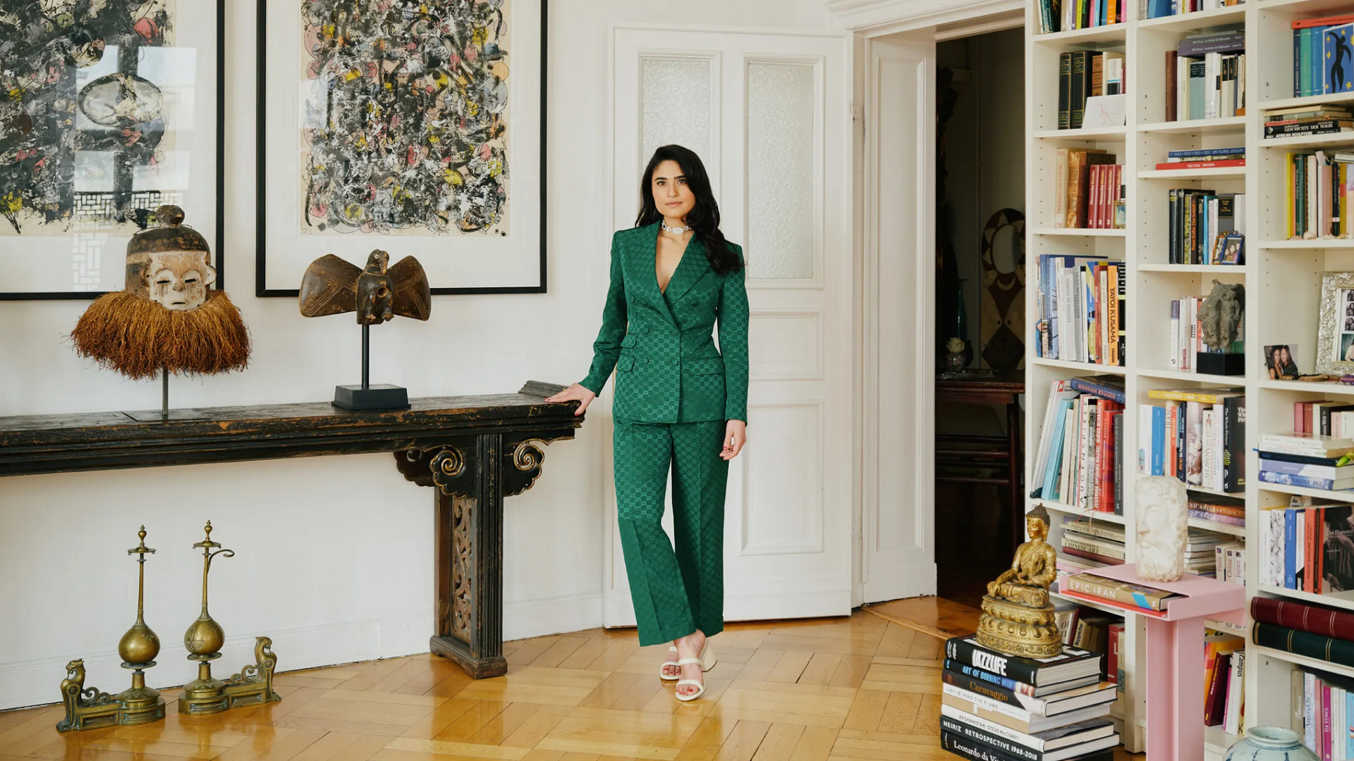 Mieszkanie galerystki w Berlinie