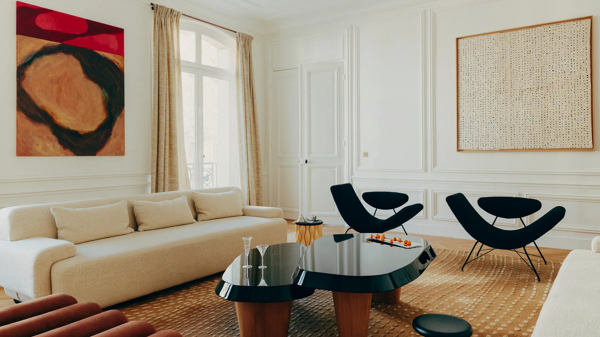 Stylowy rodzinny apartament w Paryżu 