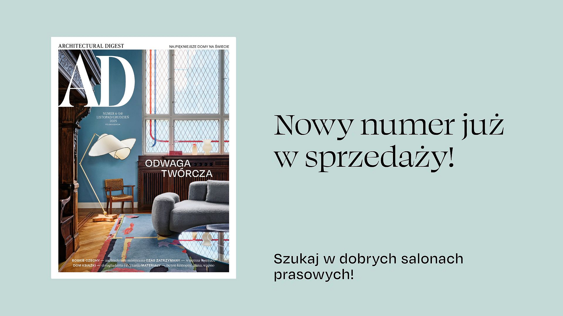 Nowy, jesienny numer AD Polska już w sprzedaży