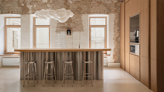 Ekstrawaganckie biuro w starej kamienicy