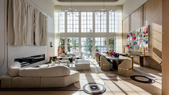 Nowoczesny dom z prywatnym salonem fryzjerskim i halą sportową