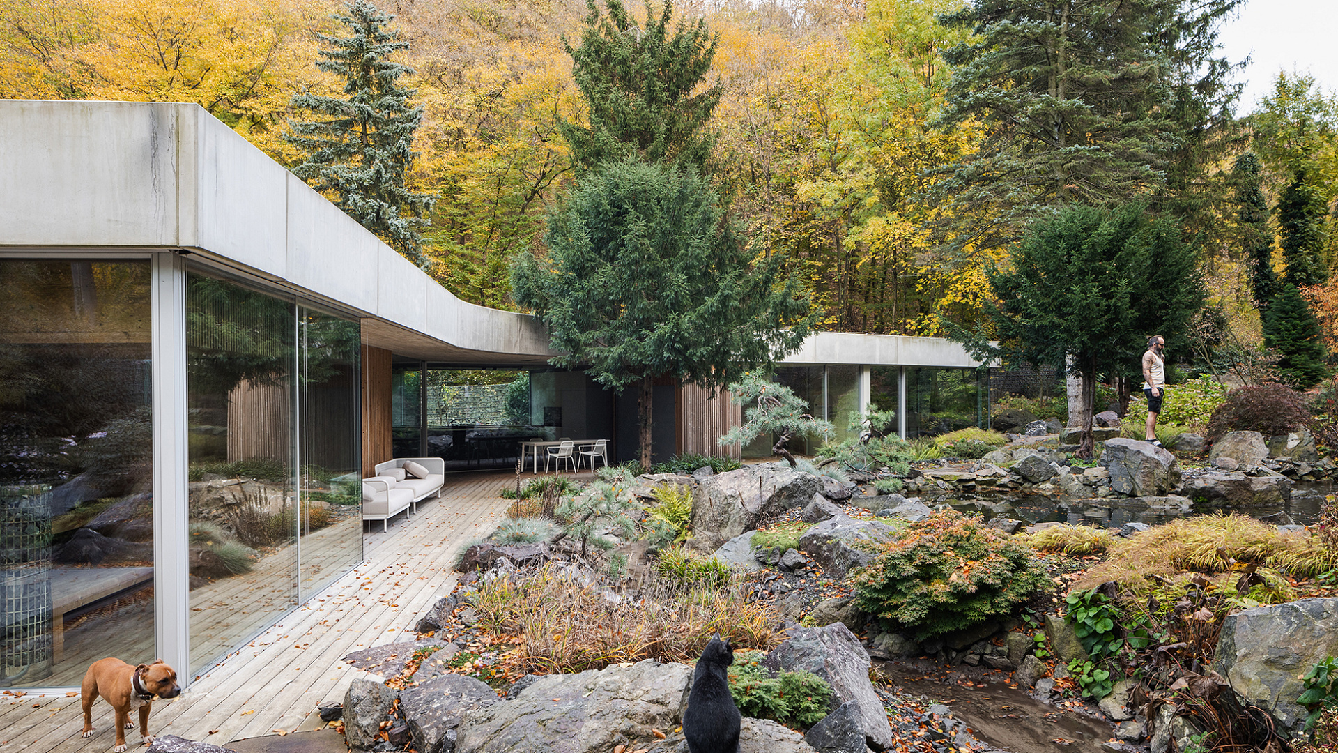 Sonata bananowa: nowoczesne siedlisko u podnóża Gór Inowieckich 