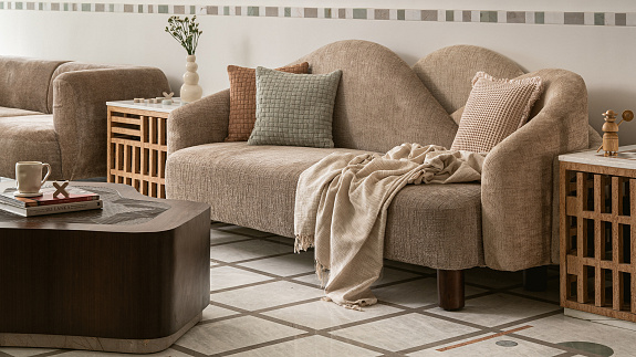 Kunsztownie zdobiony apartament w Mumbaju