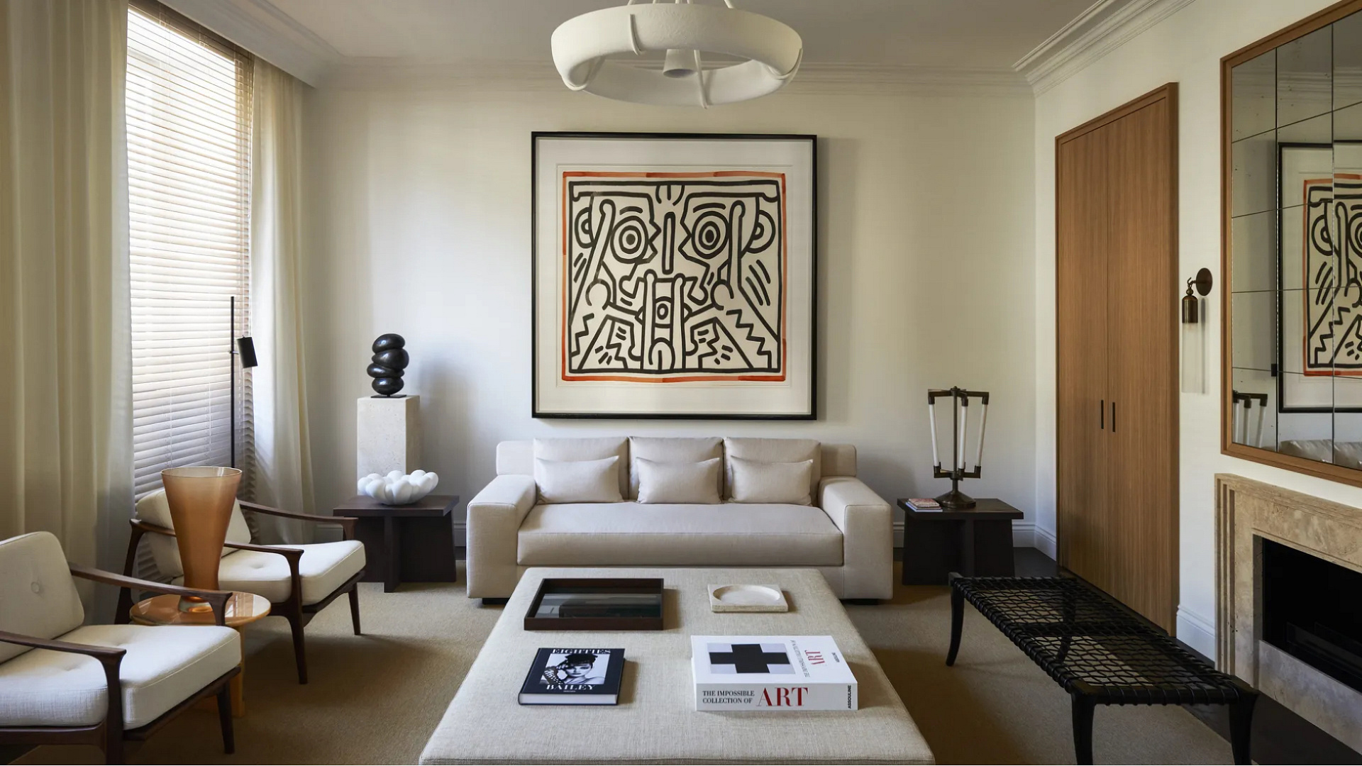 Mieszkanie pasjonata sztuki w Mediolanie 