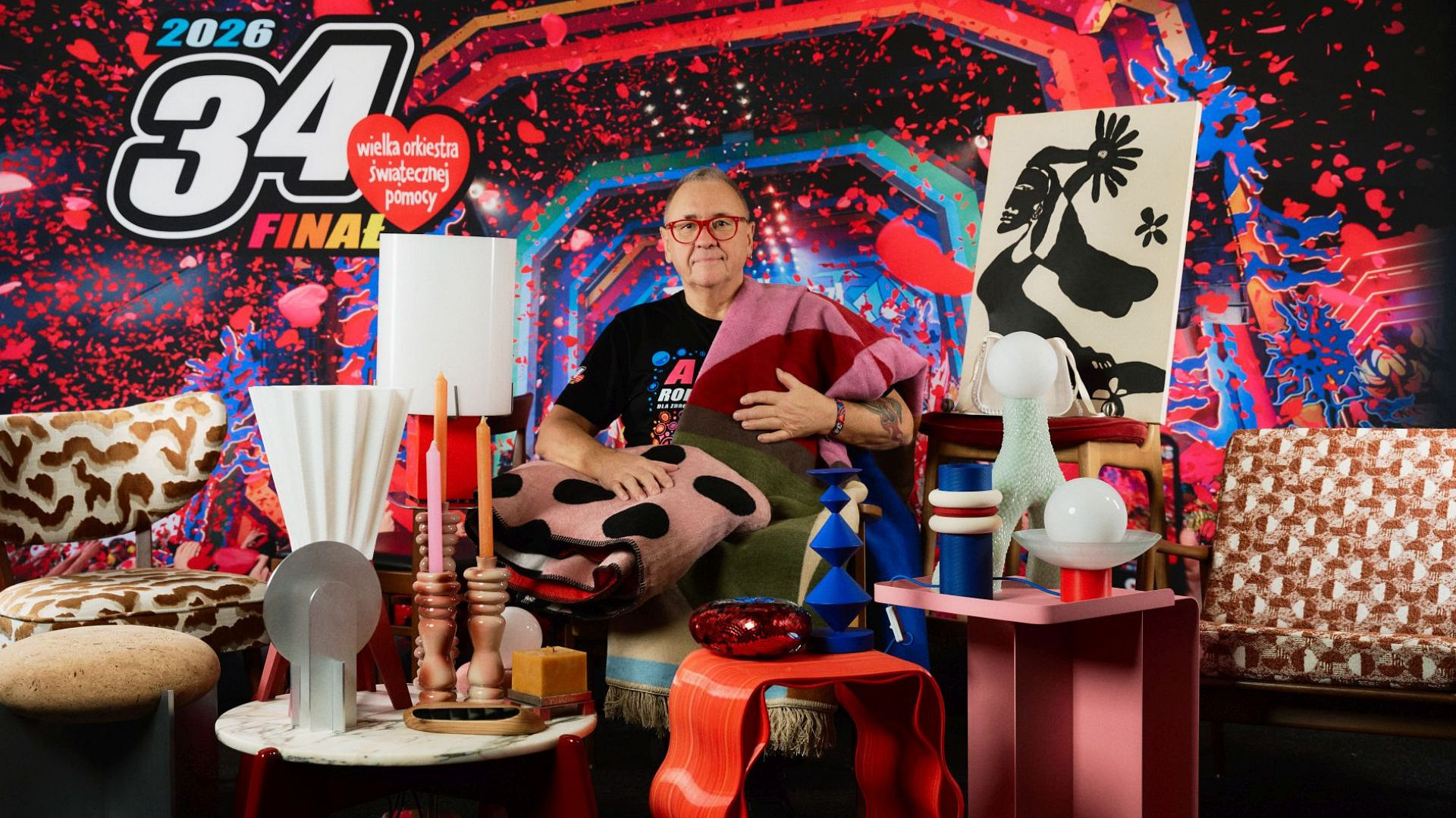 Design i dobroczynność. Rusza druga edycja “Design dla WOŚP” + wystawa licytowanych prac