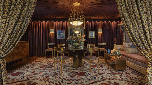 Jadalnia jako luksusowy, orientalny namiot