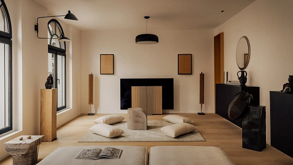 Paryskie mieszkanie wypełnione niezwykłym designem 