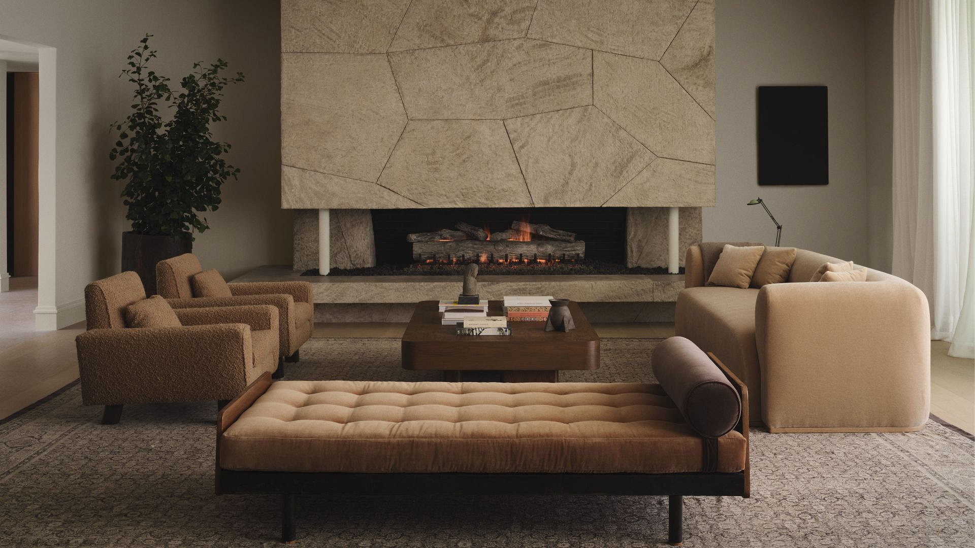 Duet projektantów przywrócił blask posiadłości z lat 60.