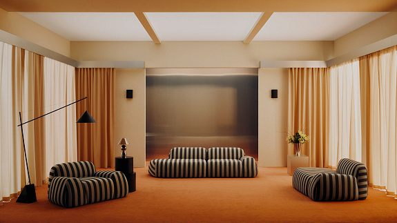 Sofa WOLKE – rzeźbiarski mebel, który definiuje przestrzeń