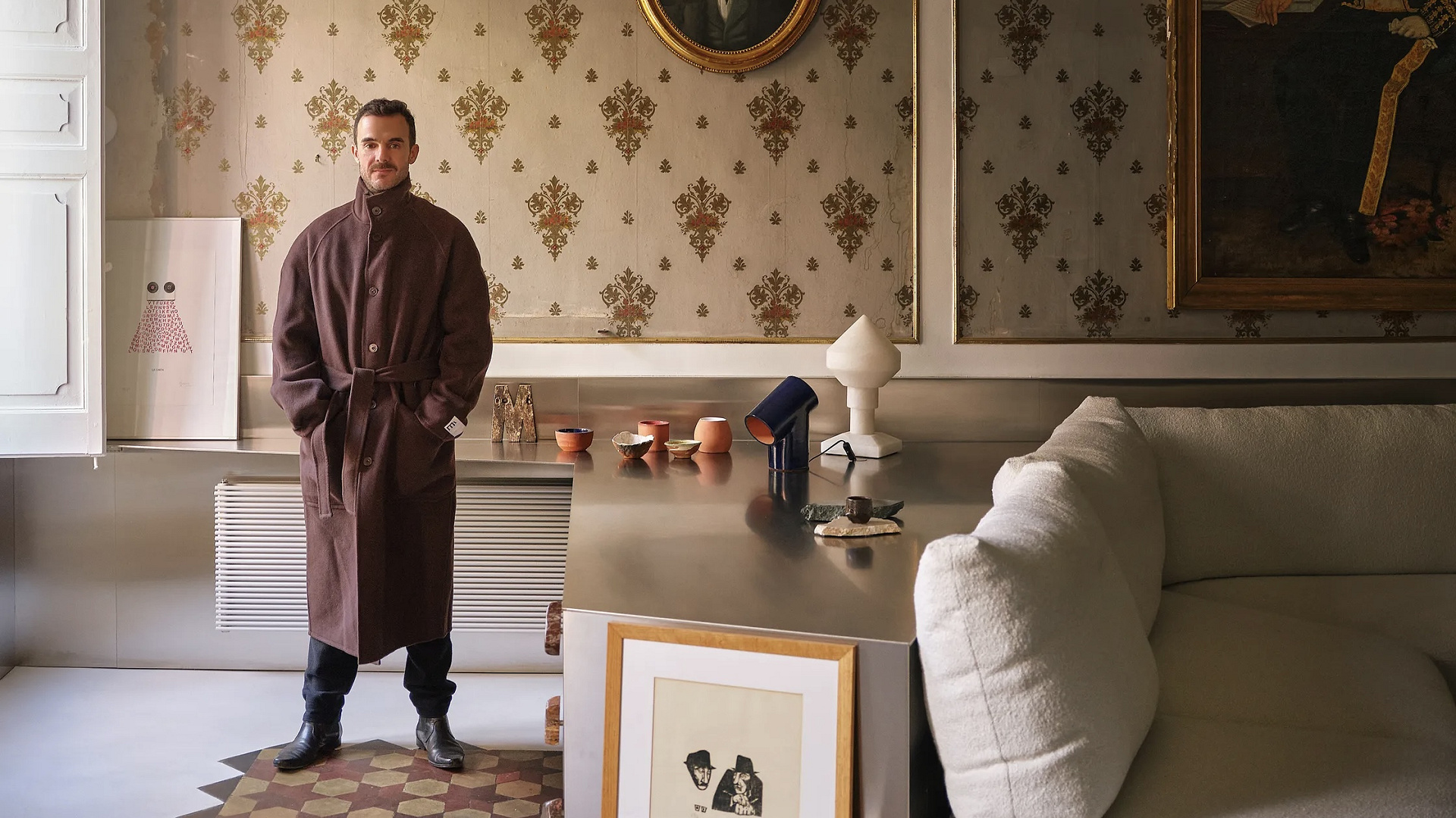 Perfekcyjny miks nowoczesności i retro w mieszkaniu hiszpańskiego architekta