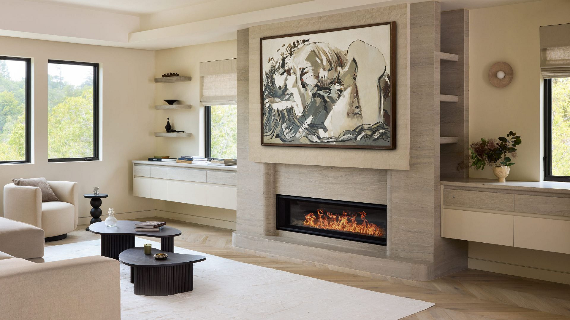 Nowoczesny dom dla czteroosobowej rodziny pełen światła i naturalnych materiałów 