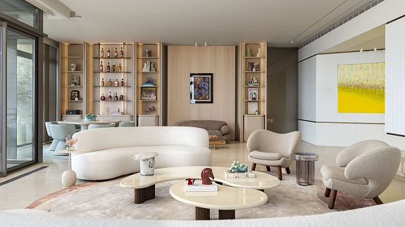 Apartament łączący domowe ciepło z ponadczasową elegancją