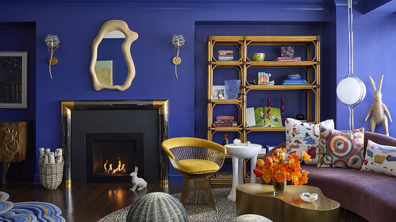 Nasycony kolorami apartament, w którym można zapomnieć o wielkomiejskim zgiełku 