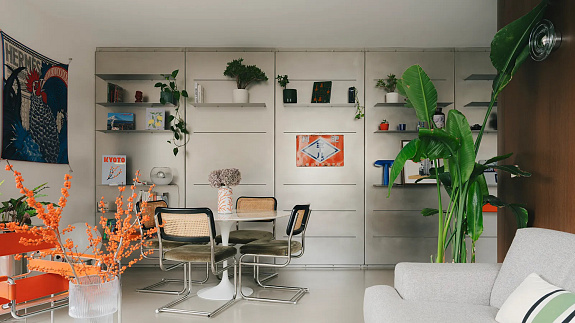 Paryskie mieszkanie w stylu loftowym