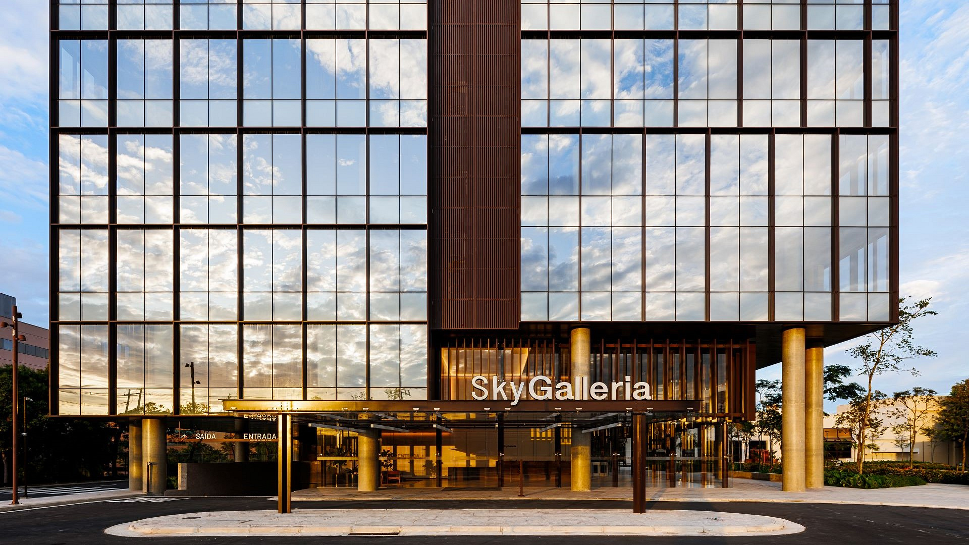 Budynek Sky Galleria - ambicją brazylijskich architektów jest stworzenie nowego centrum miasta