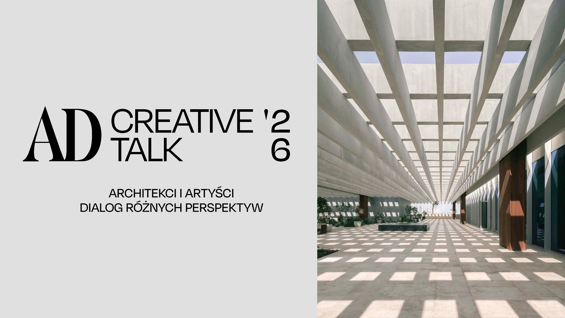Za nami kolejny AD Creative Talk, którego tematem był dialog między sztuką a architekturą