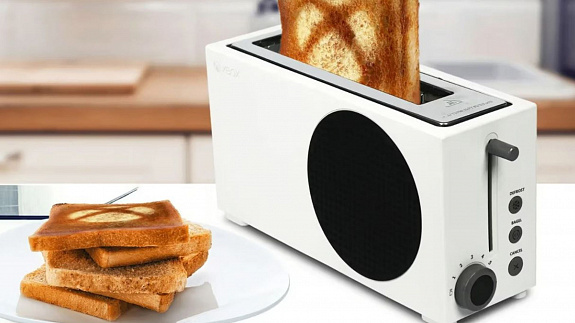 Oto toster, który do złudzenia przypomina Xboxa. Wypala w chlebie logo konsoli