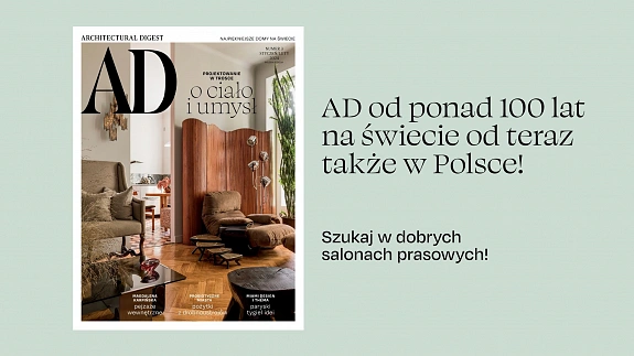 Nowy numer magazynu AD Polska o projektowaniu w trosce o ciało i umysł