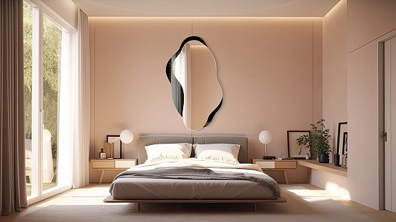 Przegląd dekoracji do sypialni. 13 dodatków, które do wnętrza wprowadzą kolor i kształt