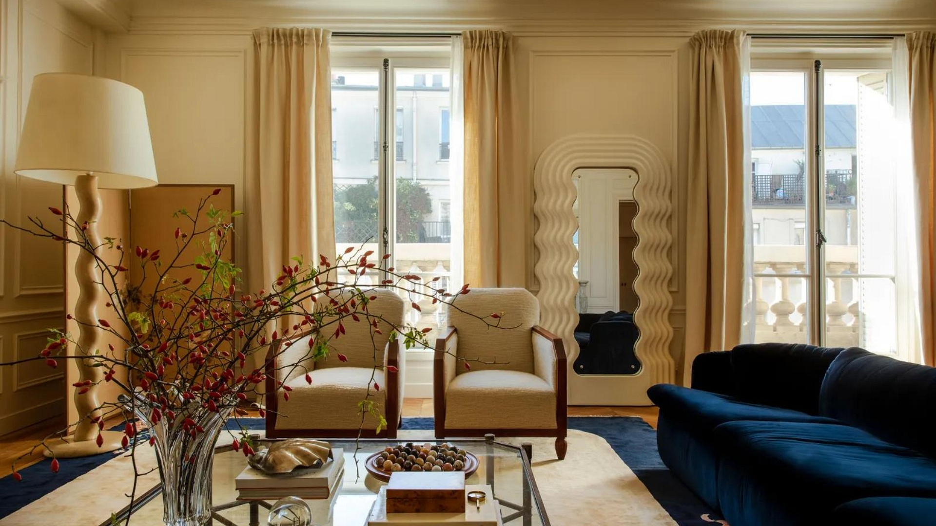 Przytulny paryski apartament w stylu Art Nouveau