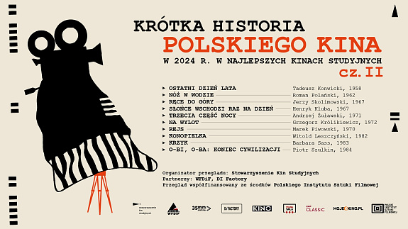 Krótka historia polskiego kina. W kwietniu 2024 kultowy klasyk filmowy 
