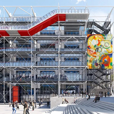 Centrum Pompidou po ponad pięćdziesięciu latach od otwarcia czeka rewitalizacja