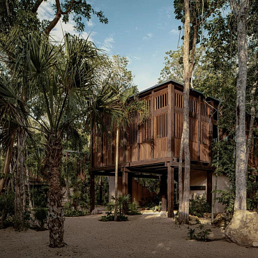 Relaks w meksykańskiej dżungli, czyli designerski hotel w sercu Jukatanu