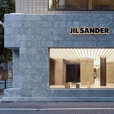 Nowy salon Jil Sander w Tokio. Luksus i piękno zaklęte w kamieniu