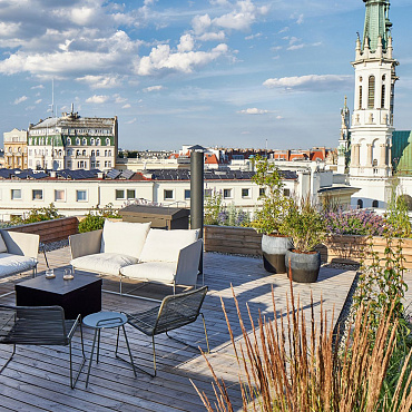 Apartament w centrum Warszawy z tarasem na dachu