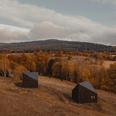 7 cosy domków dla par na jesień 