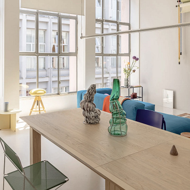 Nowojorskie inspiracje we włoskim wydaniu, czyli loft w Mediolanie