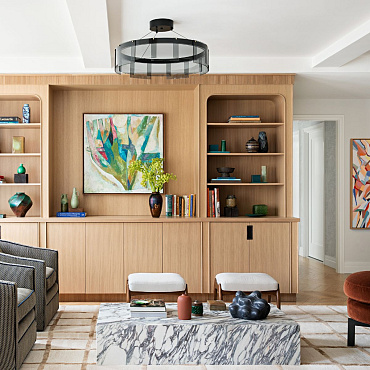 Mieszkanie filantropki inspirowane włoskim designem