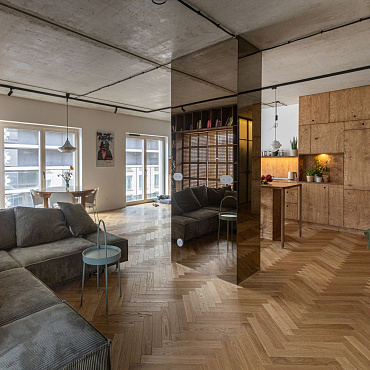 Mieszkanie we Wrocławiu w klimacie lat 80. 