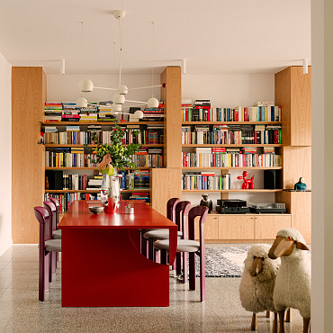 Płynna nowoczesność w warszawskim mieszkaniu