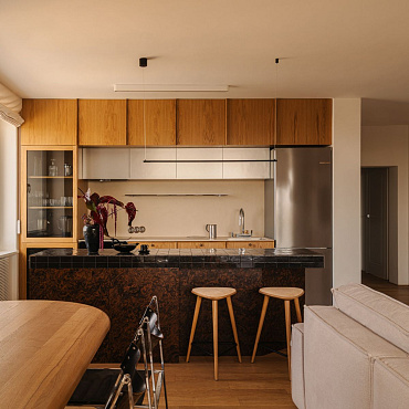 100-metrowe mieszkanie na Mokotowie, które czerpie z japońskiego minimalizmu