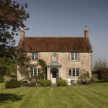 Dom w Somerset: świeży look inspirowany angielską wsią