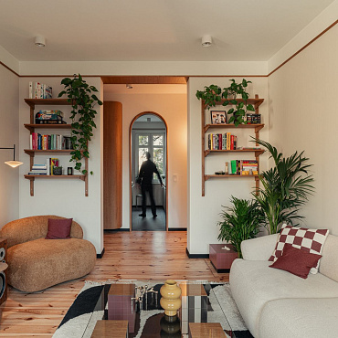 80-metrowe mieszkanie w przedwojennej kamienicy w Gdańsku