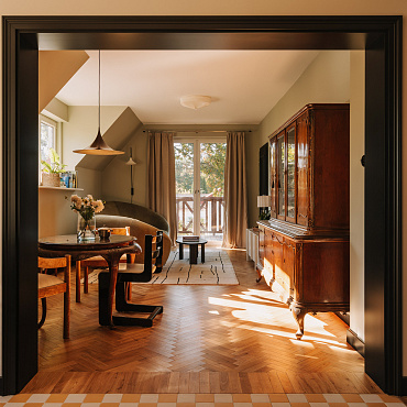 Powrót na Bielany – projekt piętra w rodzinnym domu