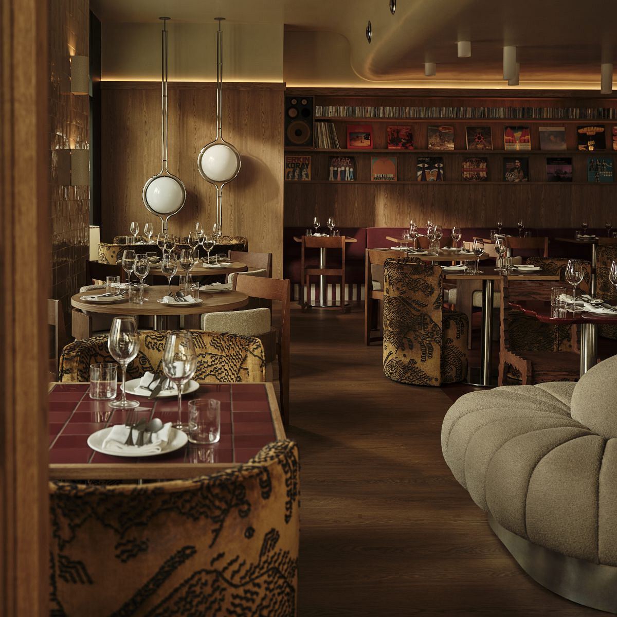 Restauracja w Londynie projektu Ola Jachymiak Studio