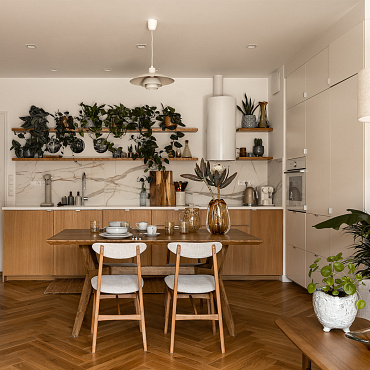 Mieszkanie własne projektantki – 45 m2 na Wilanowie