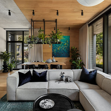 Dom w Krakowie – harmonia nowoczesnych form i codziennego komfortu